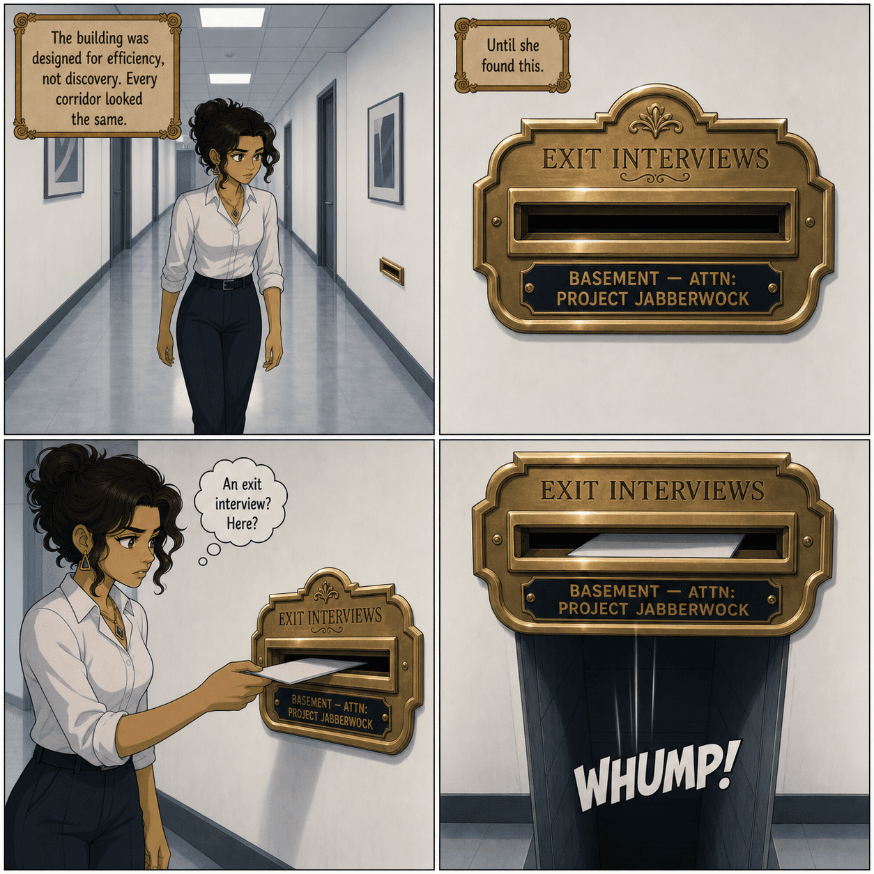 Always 9:47, page 6 of 8, Modern Cartoon style