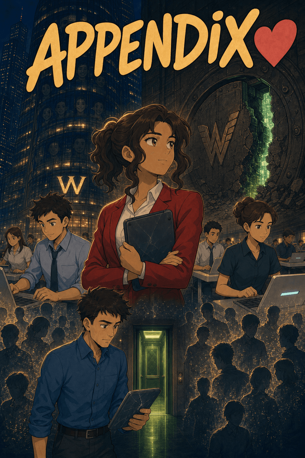 Appendix ♥, comic cover