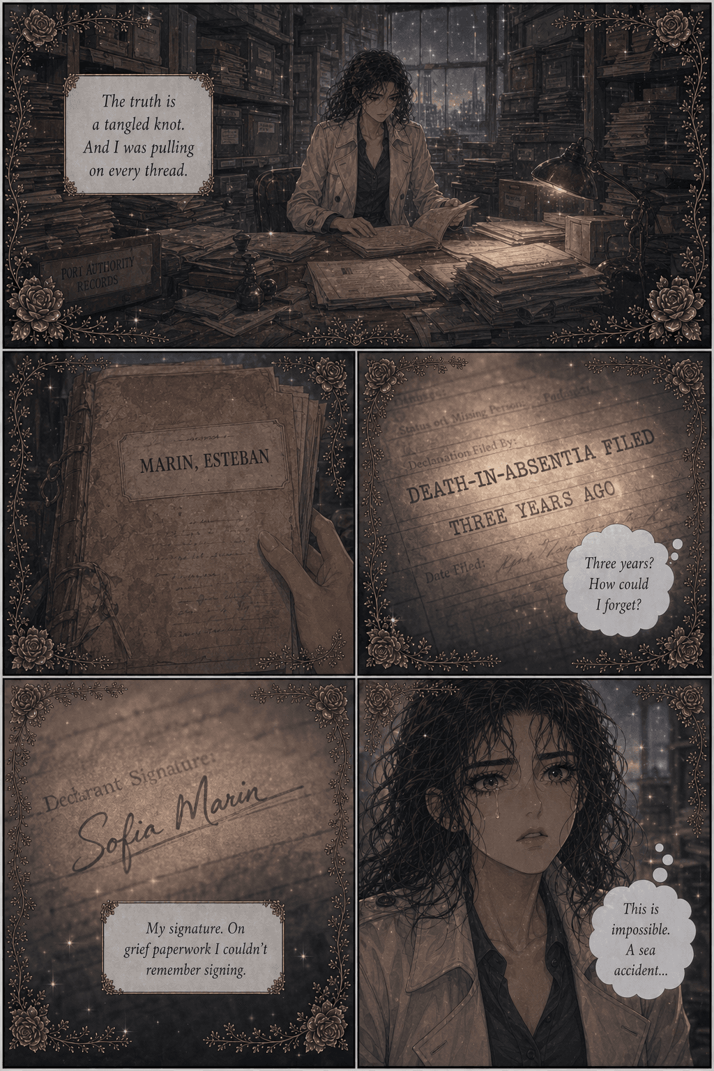 Always North, page 5 of 8, Love Triangle style