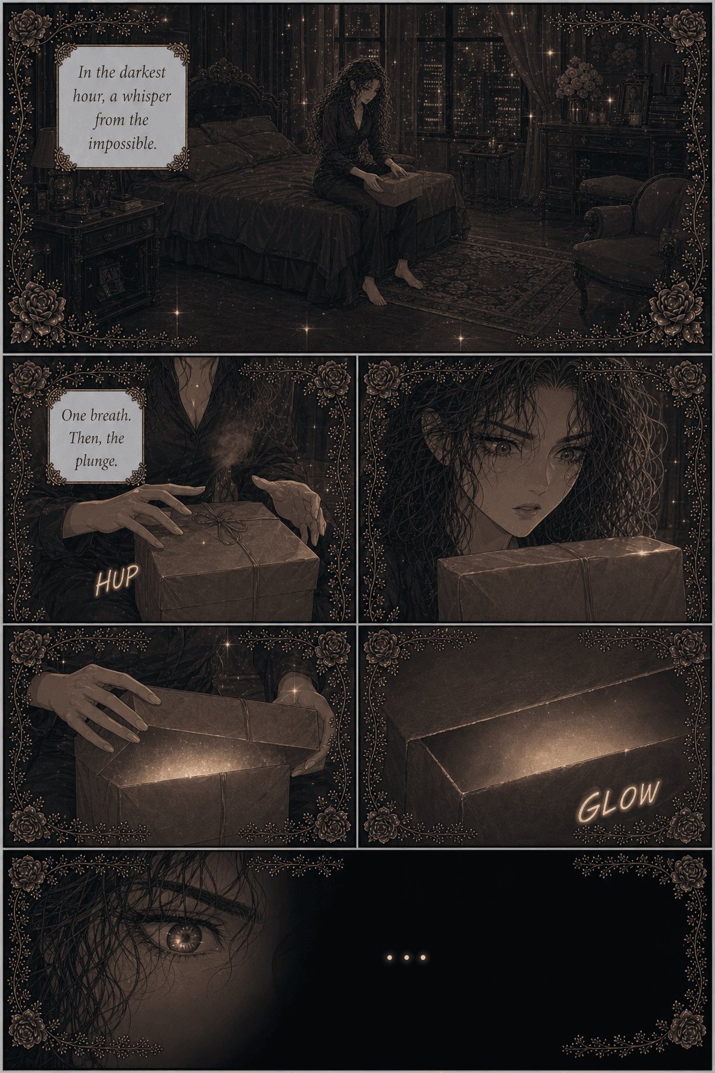 Always North, page 8 of 8, Love Triangle style