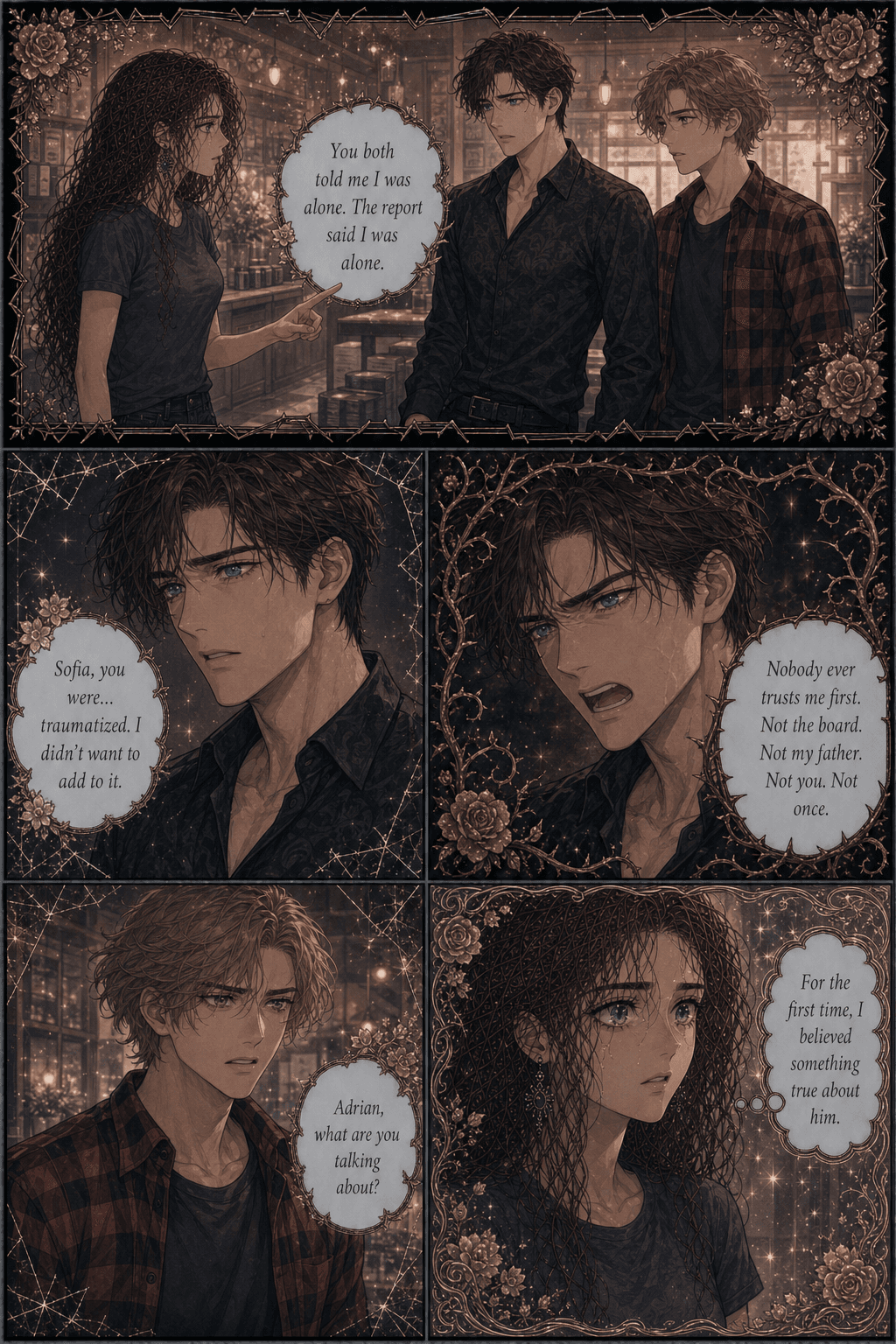 The Second Passenger, page 3 of 8, Love Triangle style
