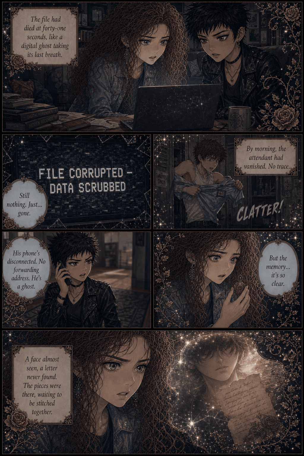 The Forged Bride, page 1 of 8, Love Triangle style