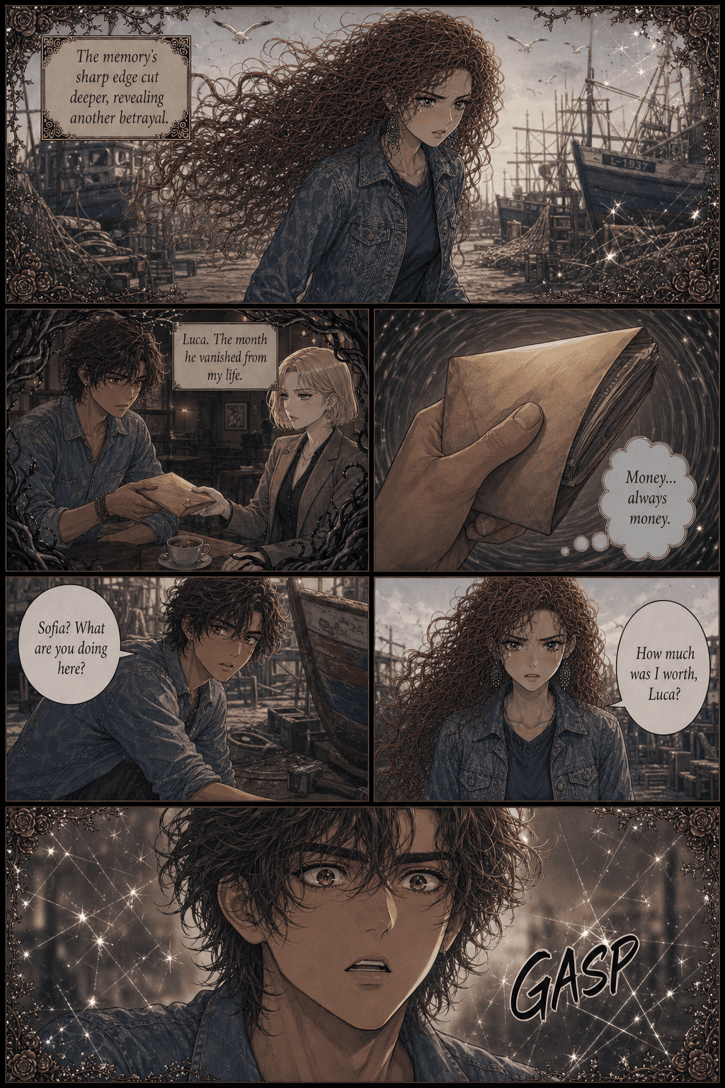 The Forged Bride, page 4 of 8, Love Triangle style