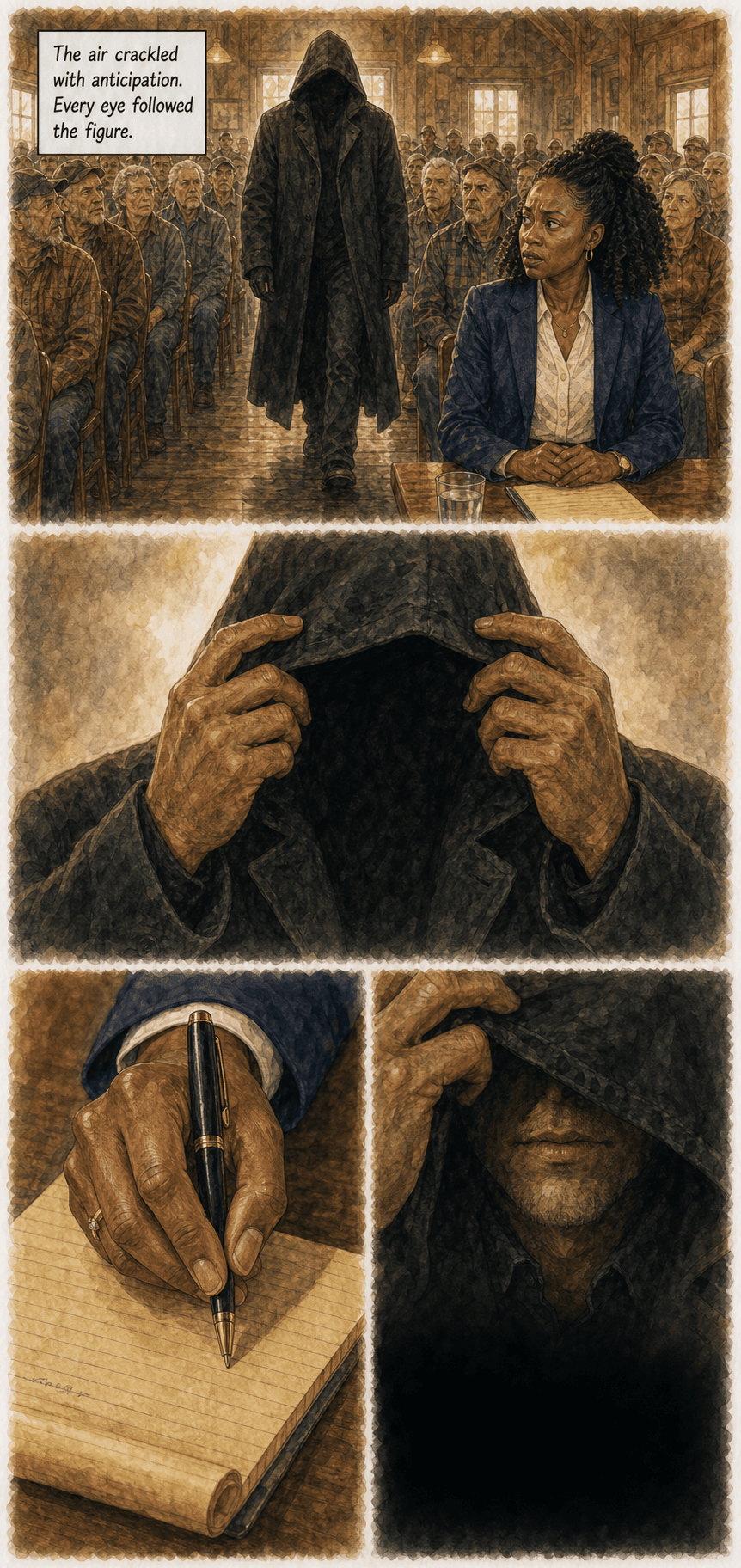 The Holdout, page 9 of 9, Watercolor style