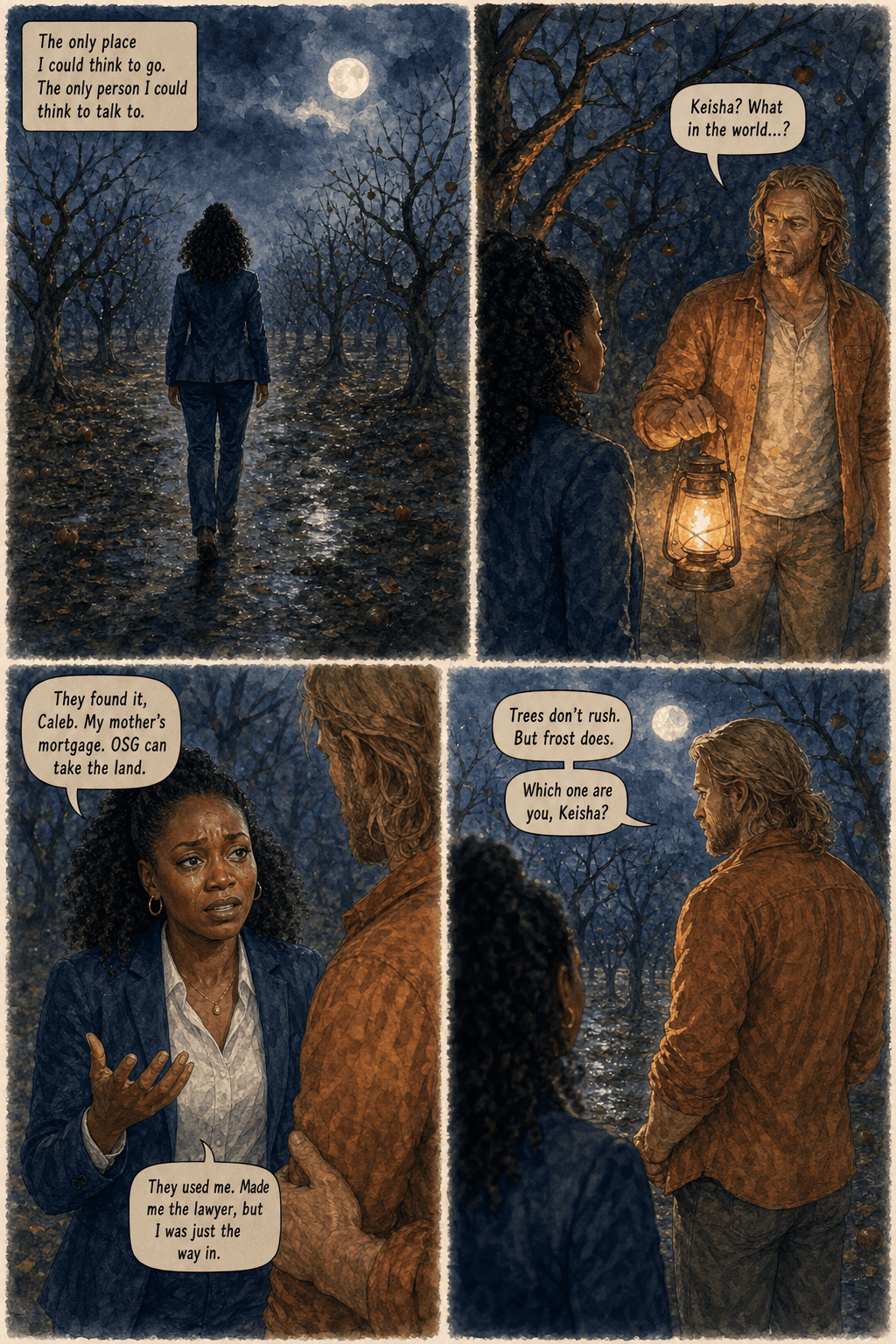 Harvest Terms, page 2 of 9, Watercolor style