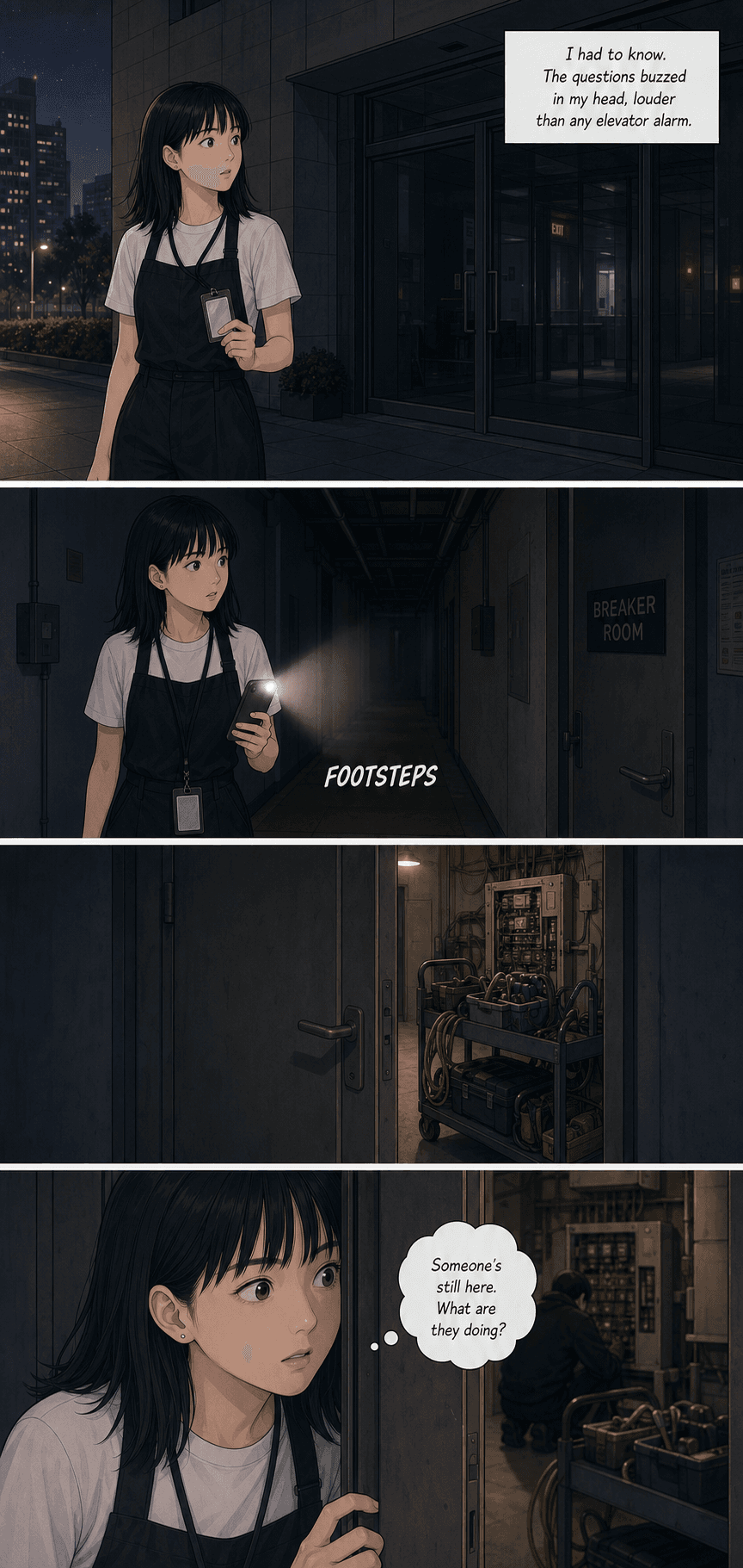 The 7:04 Problem, page 7 of 8, Webtoon style