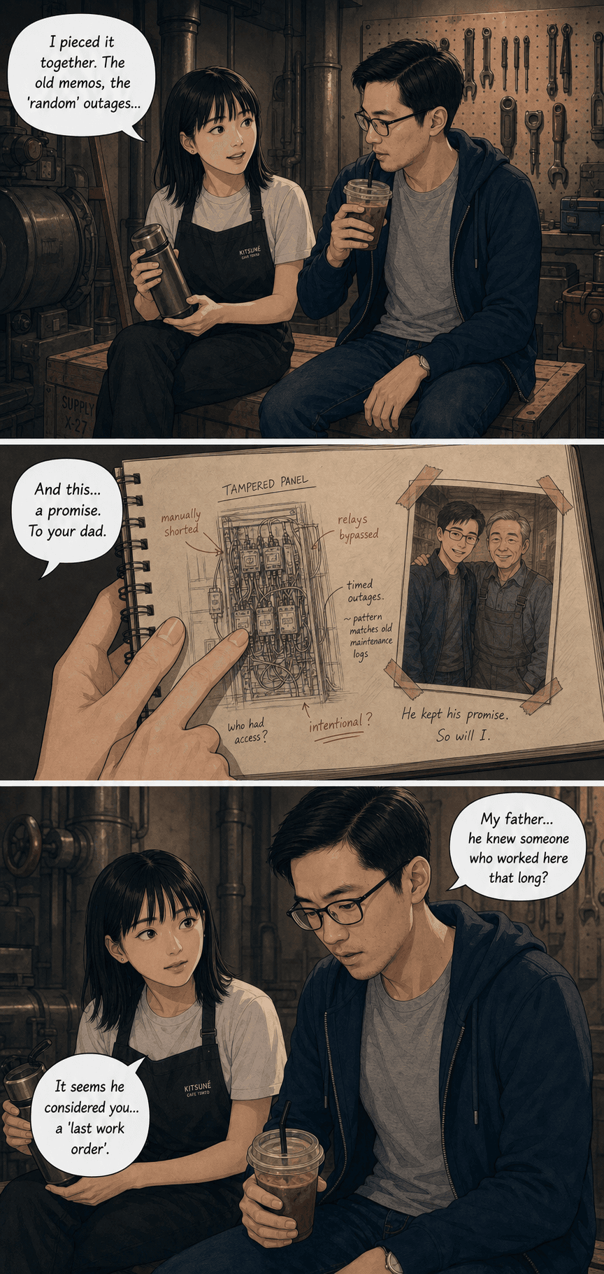 The Matchmaker, page 2 of 8, Webtoon style