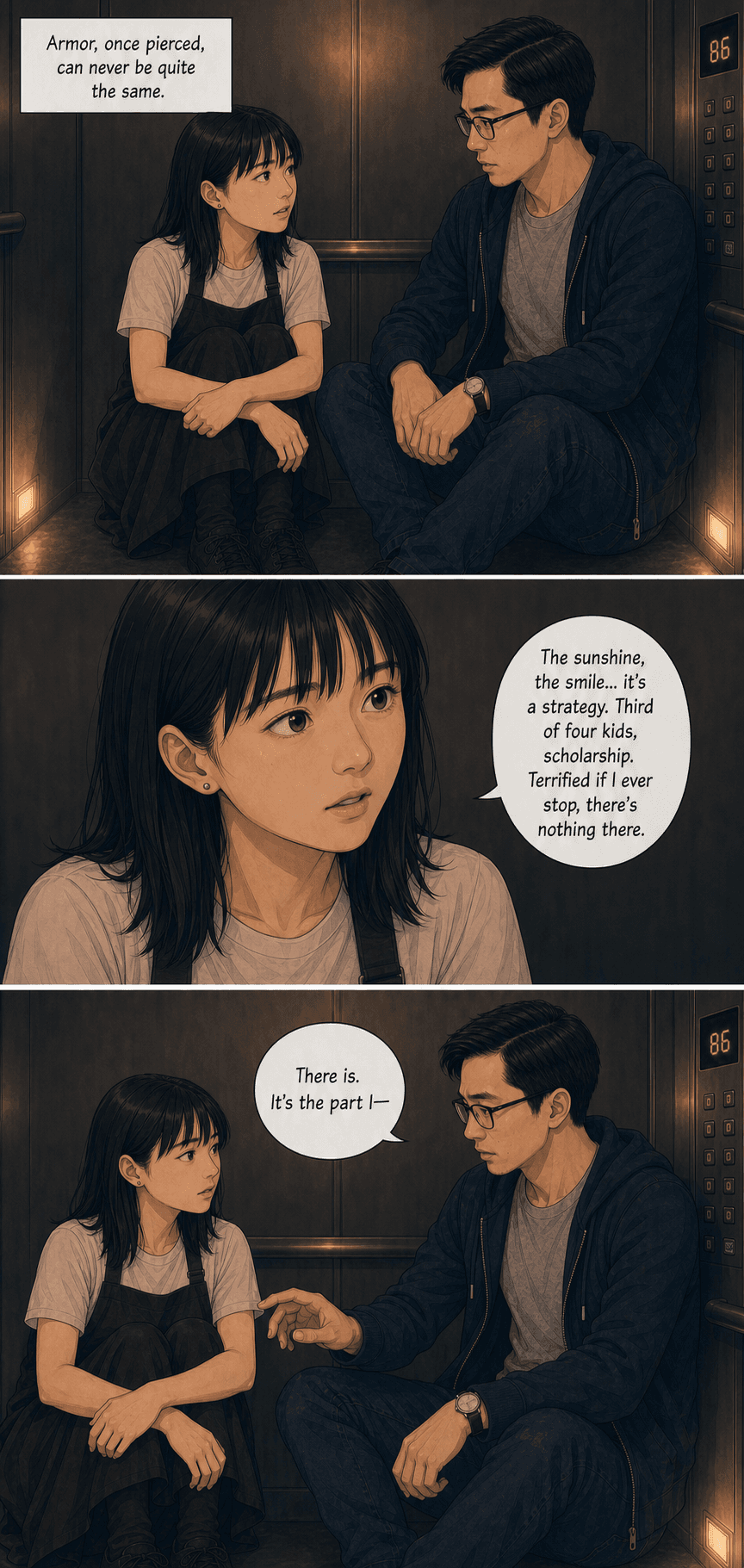The Matchmaker, page 6 of 8, Webtoon style