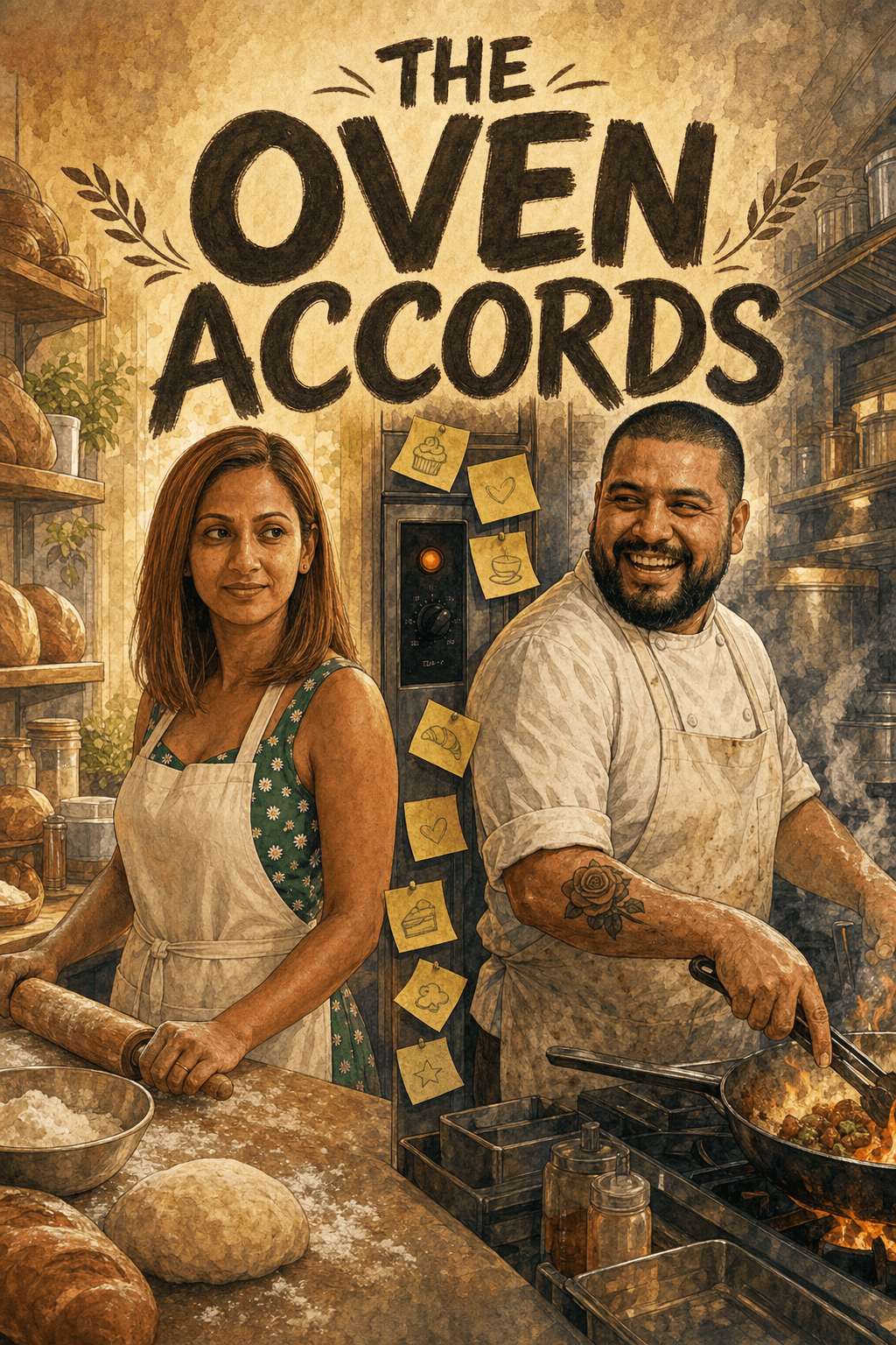 The Oven Accords, comic cover