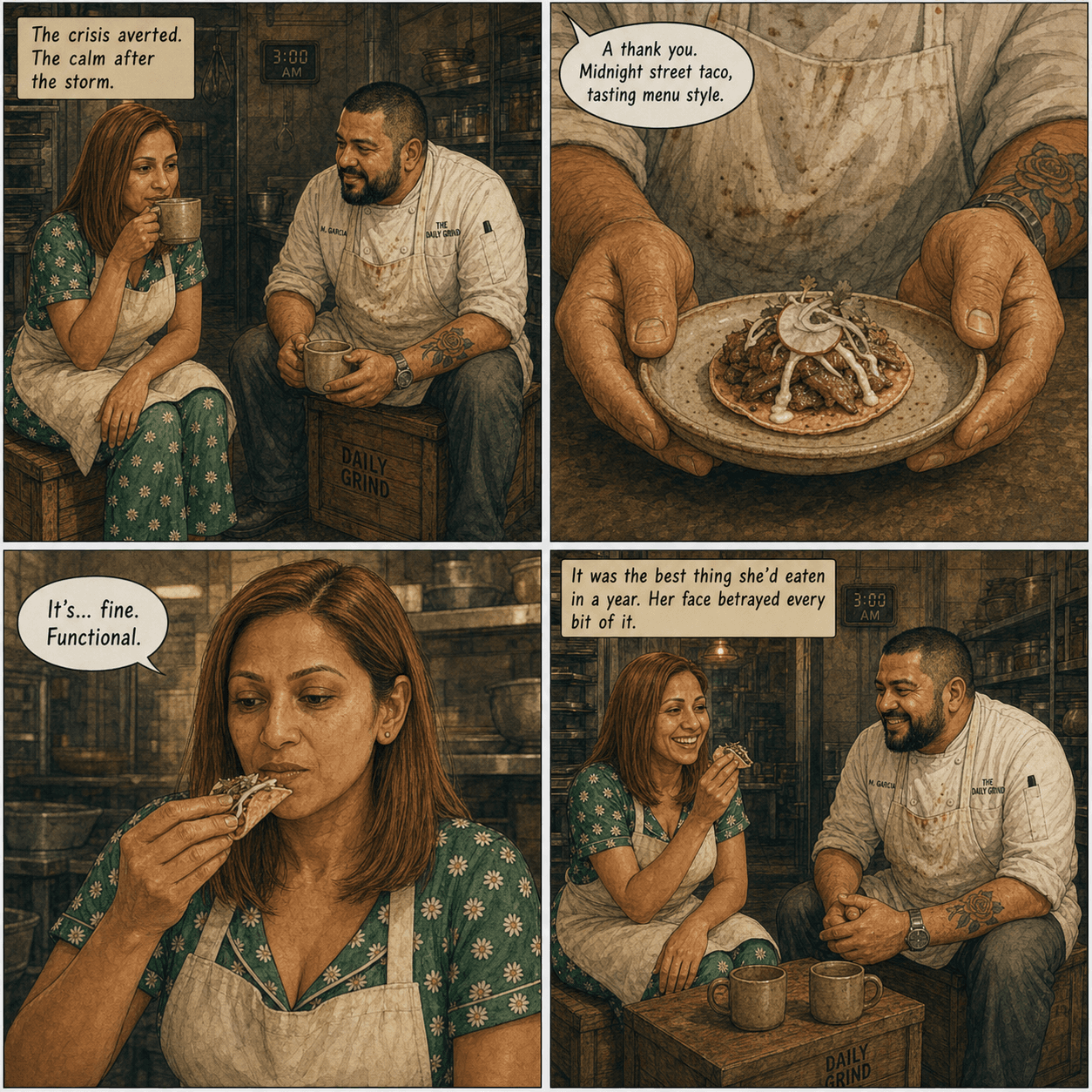 The Oven Accords, page 6 of 9, Slice of Life style