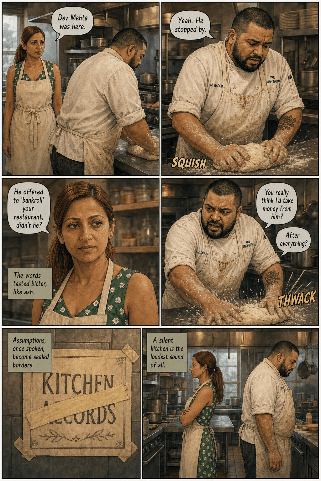 Golden Hour, page 2 of 9, Slice of Life style