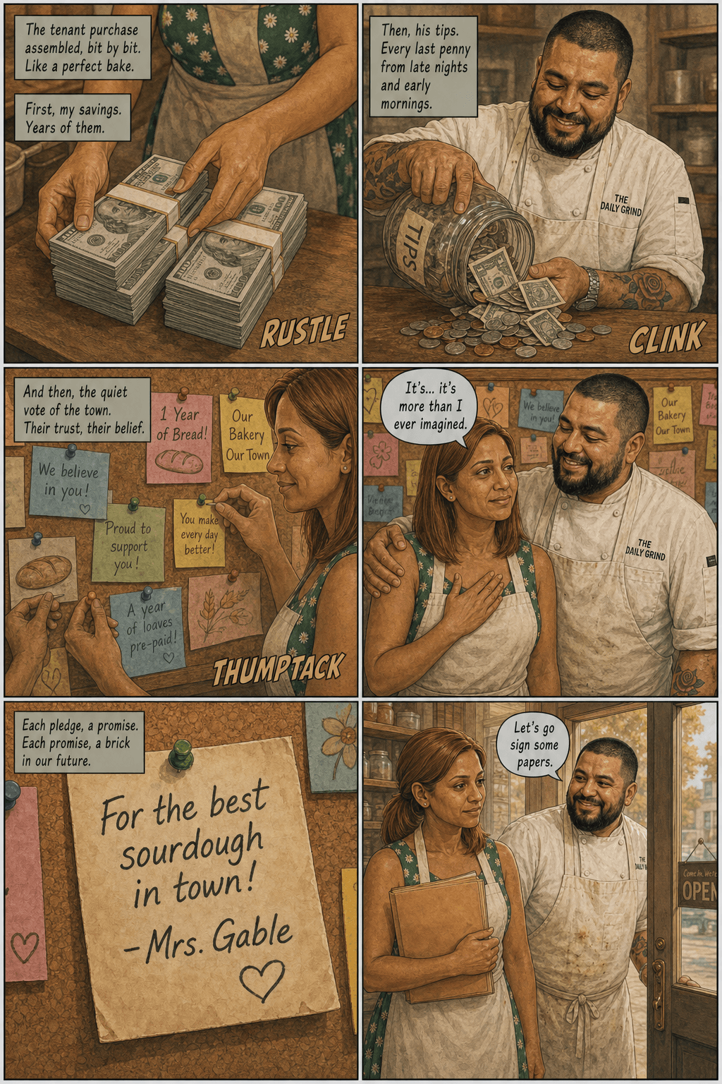 Golden Hour, page 5 of 9, Slice of Life style