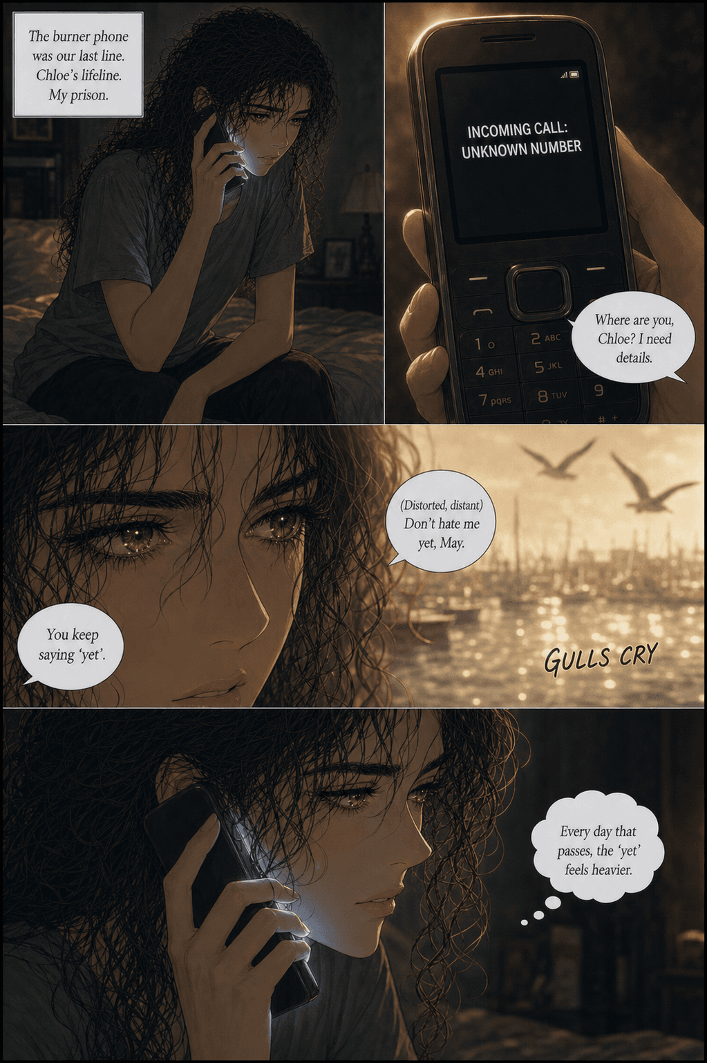 The Wine List, page 5 of 8, Romance Webtoon style