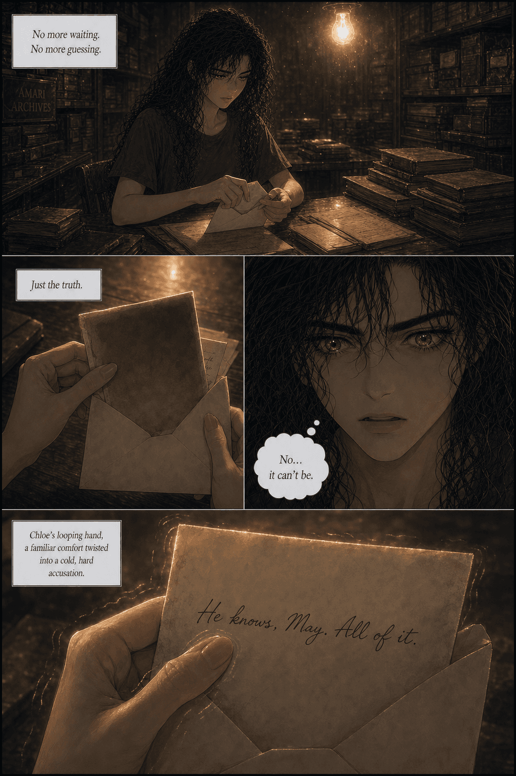 The Wine List, page 7 of 8, Romance Webtoon style