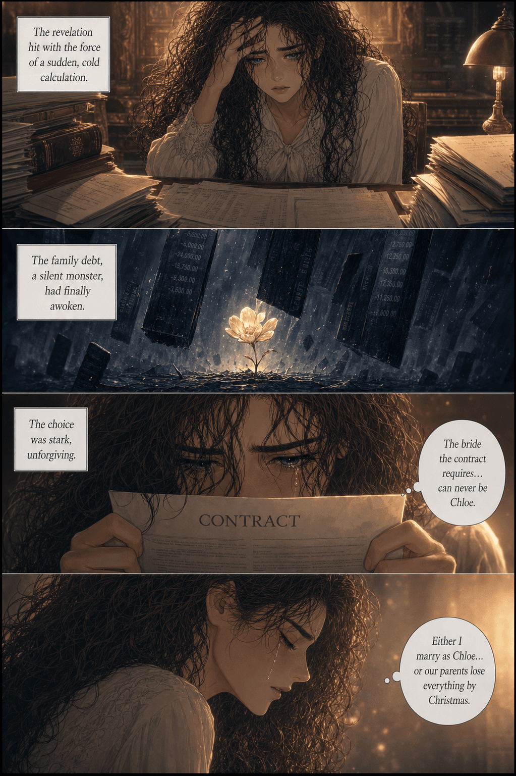 The Brother, page 2 of 8, Romance Webtoon style
