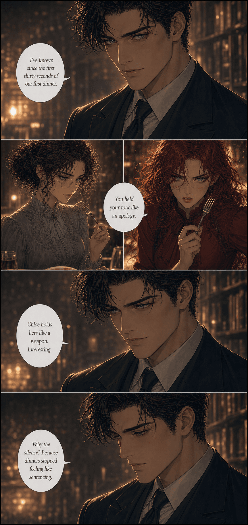 The Brother, page 4 of 8, Romance Webtoon style