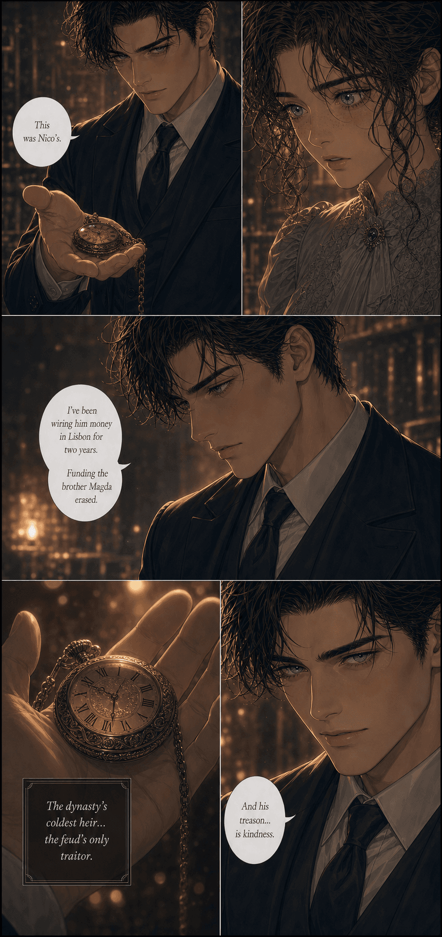 The Brother, page 5 of 8, Romance Webtoon style