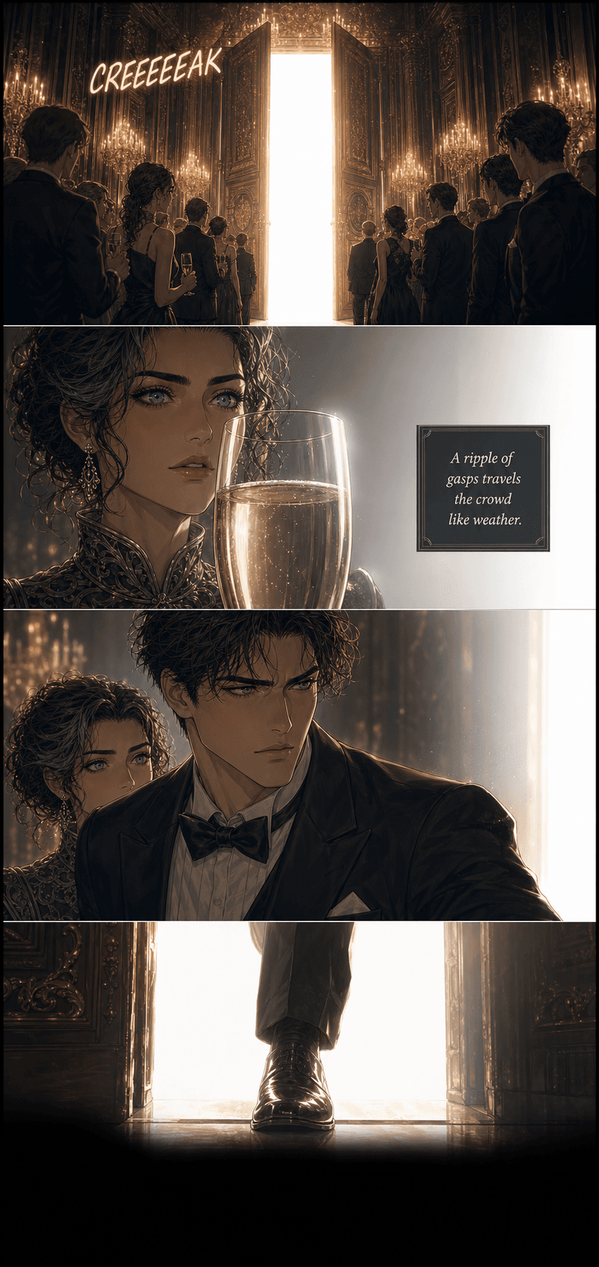 The Brother, page 8 of 8, Romance Webtoon style