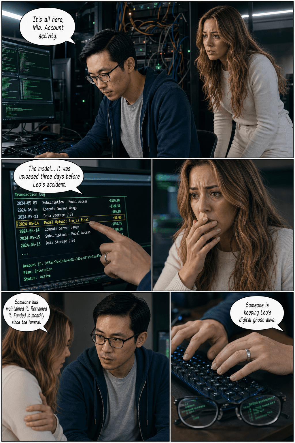 The Voicemail, page 2 of 8, Realism 2.0 style