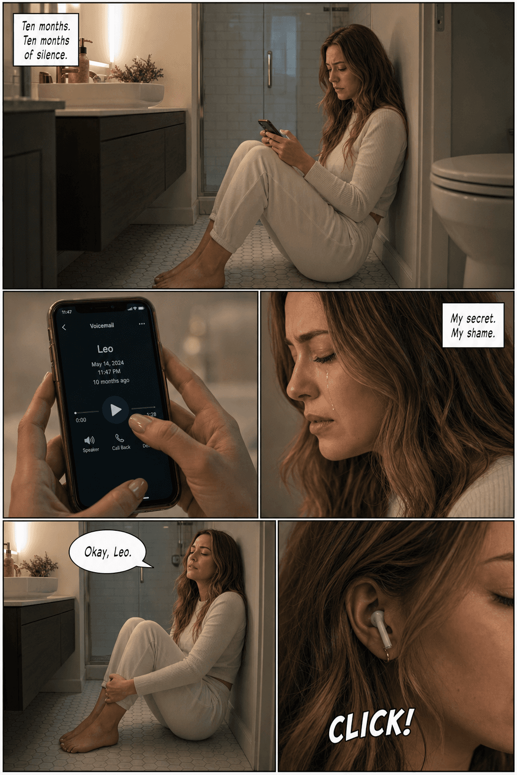 The Voicemail, page 3 of 8, Realism 2.0 style