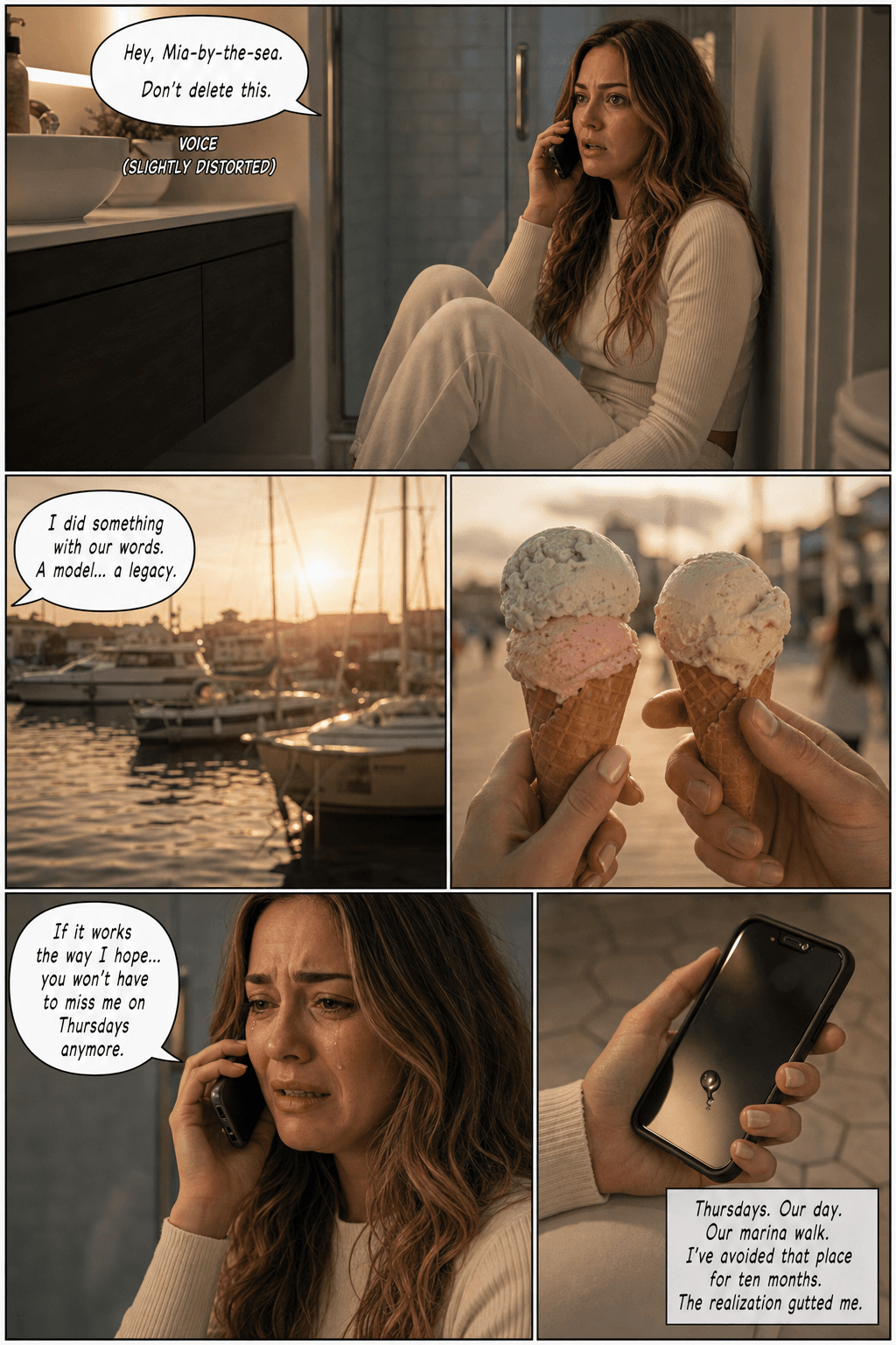The Voicemail, page 4 of 8, Realism 2.0 style