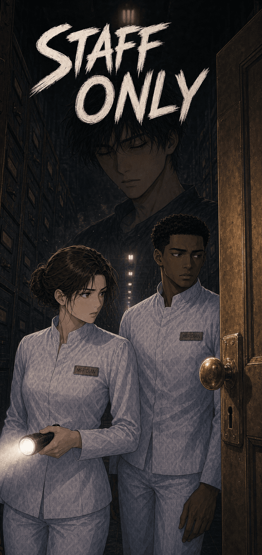 Staff Only, comic cover
