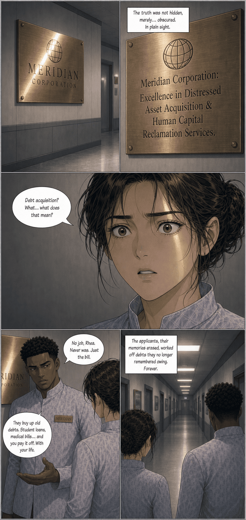 Staff Only, page 4 of 8, Manhwa style
