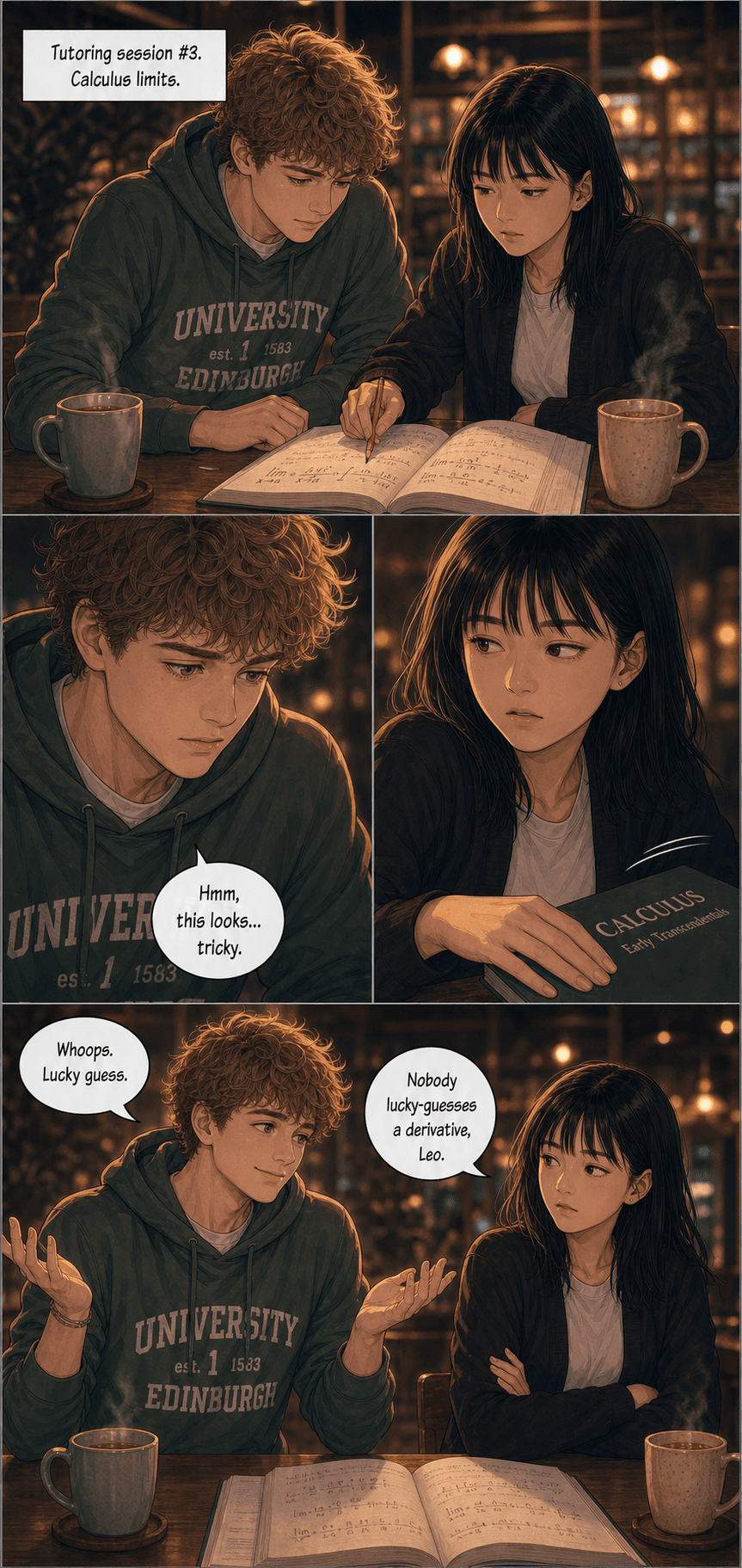 Rule Three, page 3 of 8, Romance Webtoon style