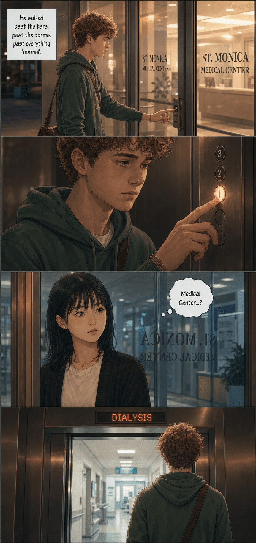 Rule Three, page 8 of 8, Romance Webtoon style