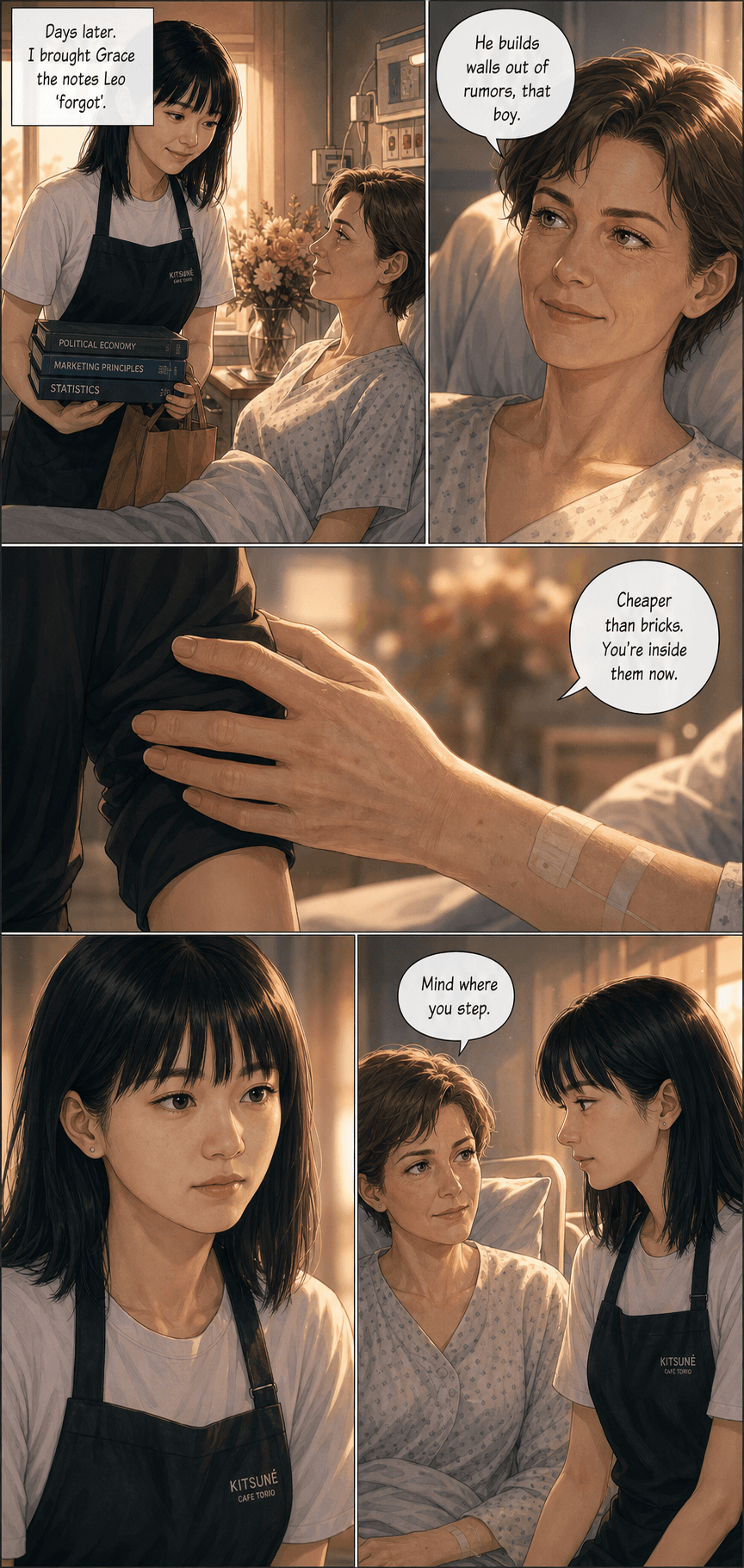 St. Monica's, page 6 of 8, Romance Webtoon style
