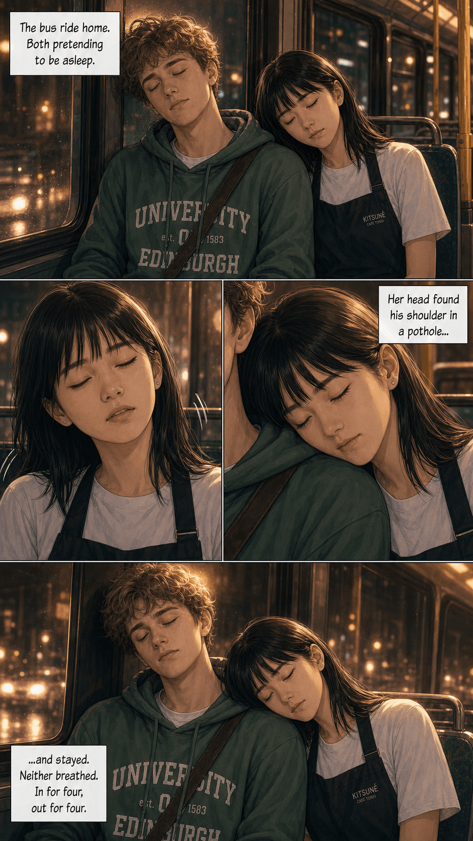 St. Monica's, page 7 of 8, Romance Webtoon style