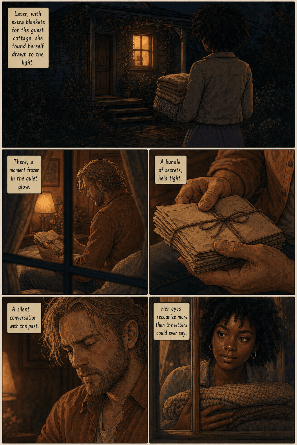 Frost Candles, page 8 of 9, Love Story style