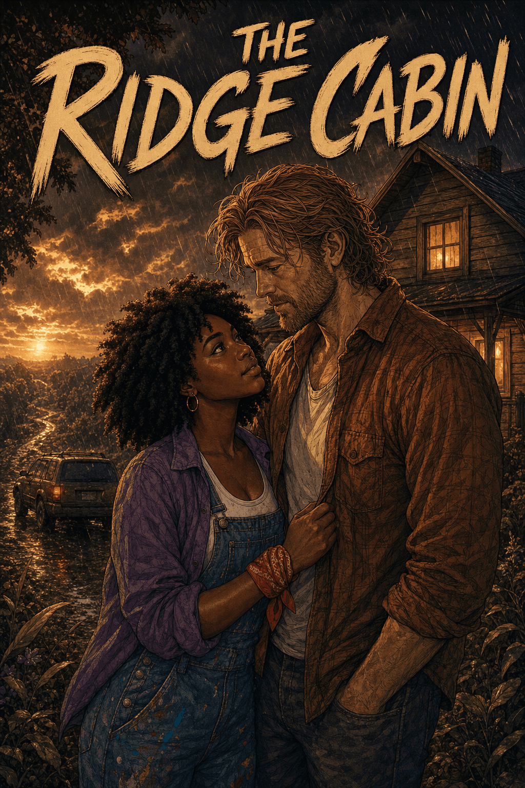 The Ridge Cabin, comic cover