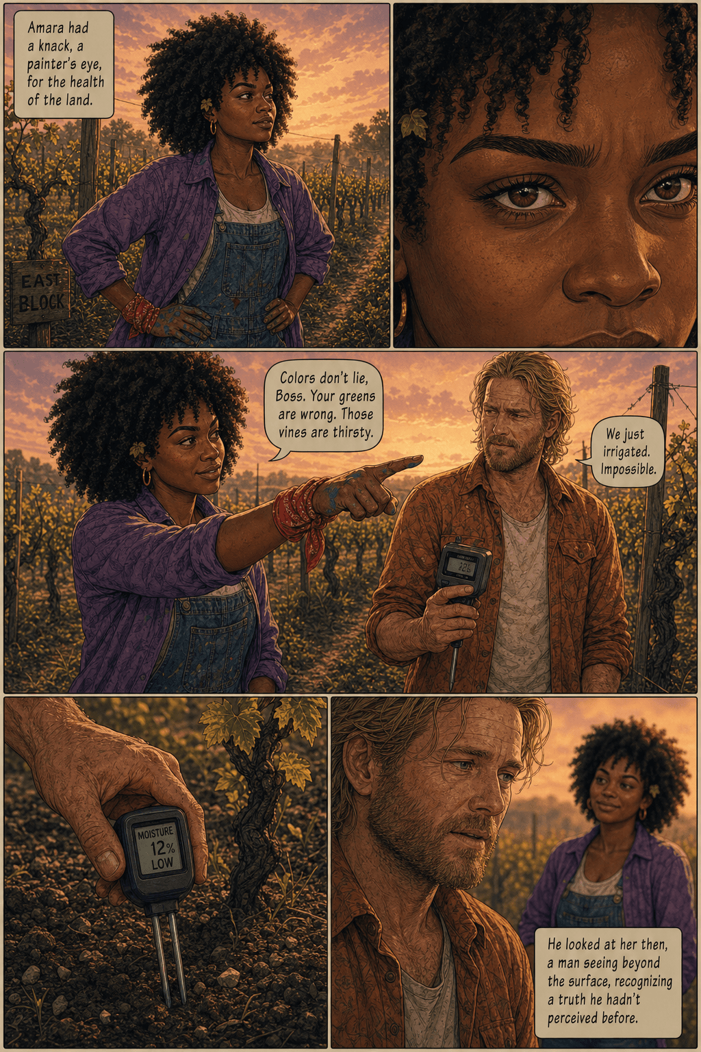 The Ridge Cabin, page 3 of 8, Love Story style