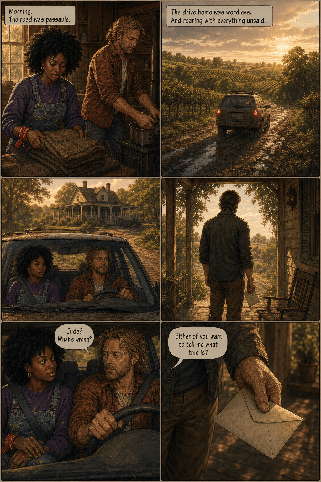 The Ridge Cabin, page 8 of 8, Love Story style