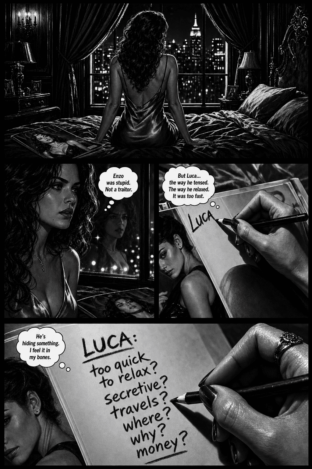 Maria Conti, page 2 of 8, Crimson Noir style