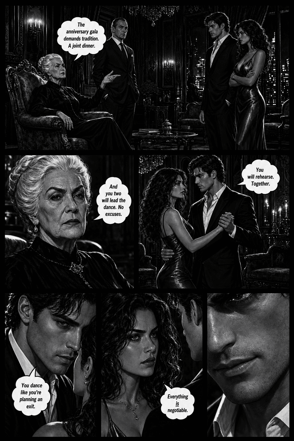 Maria Conti, page 3 of 8, Crimson Noir style