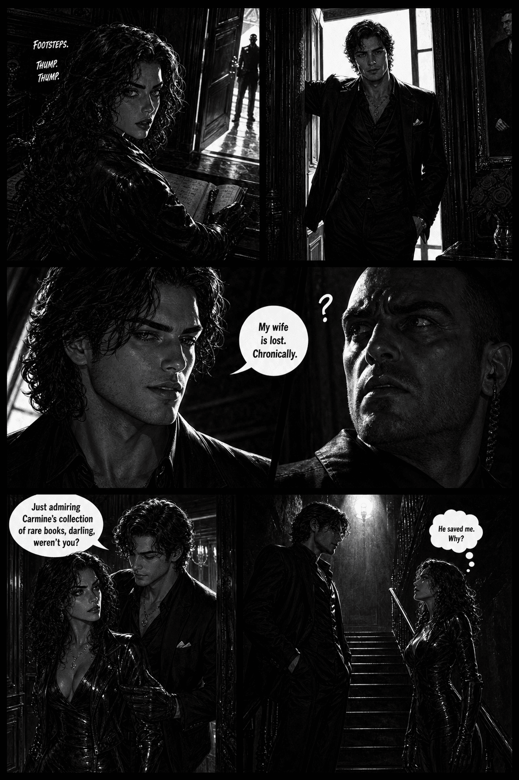 Maria Conti, page 5 of 8, Crimson Noir style