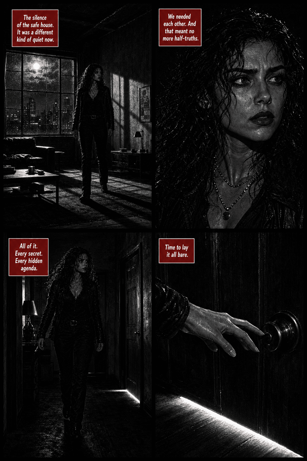 Run Smart, page 7 of 8, Crimson Noir style