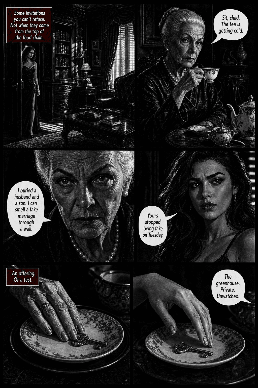 The Hood, page 3 of 8, Crimson Noir style