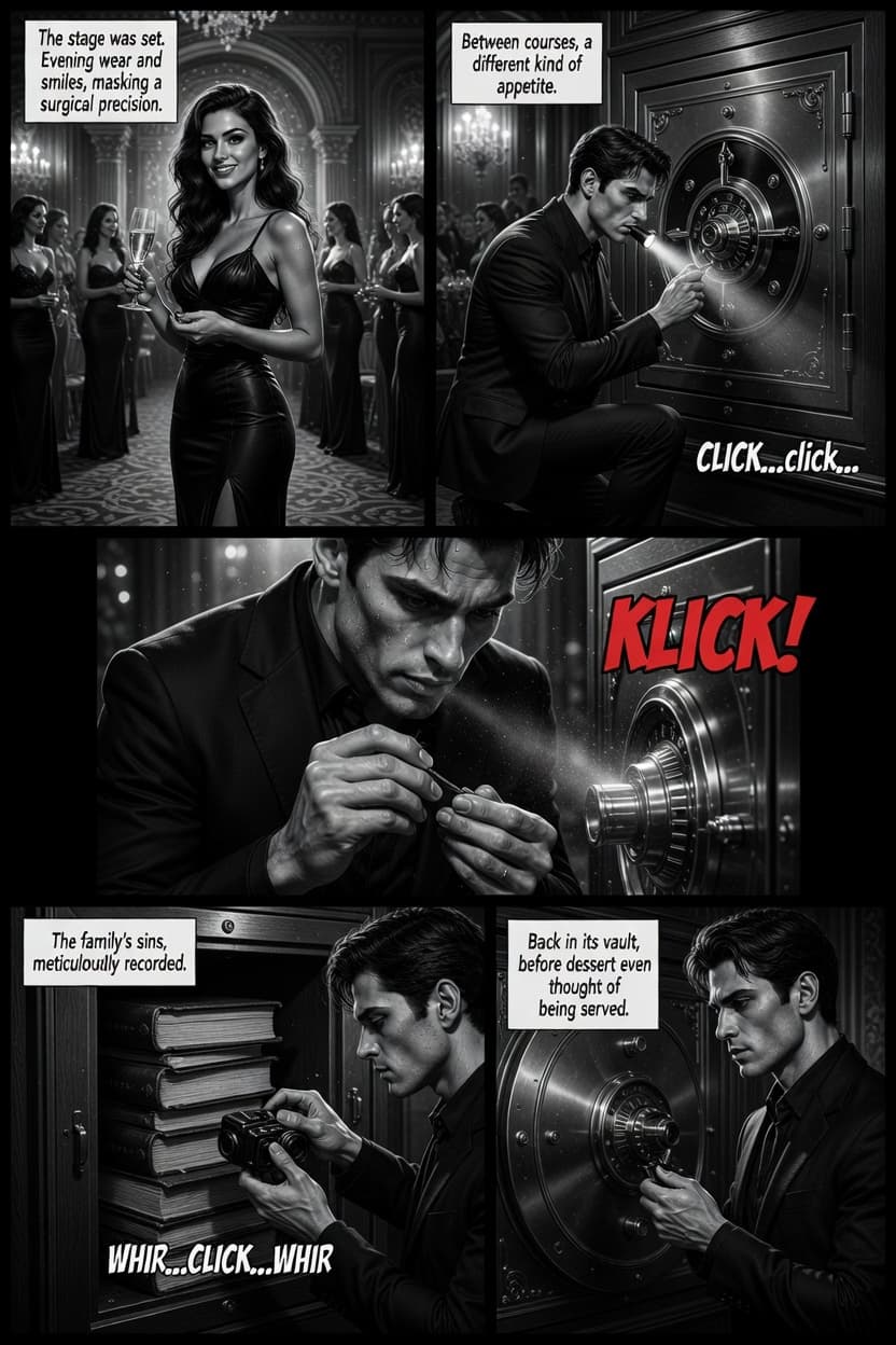 The Hood, page 6 of 8, Crimson Noir style