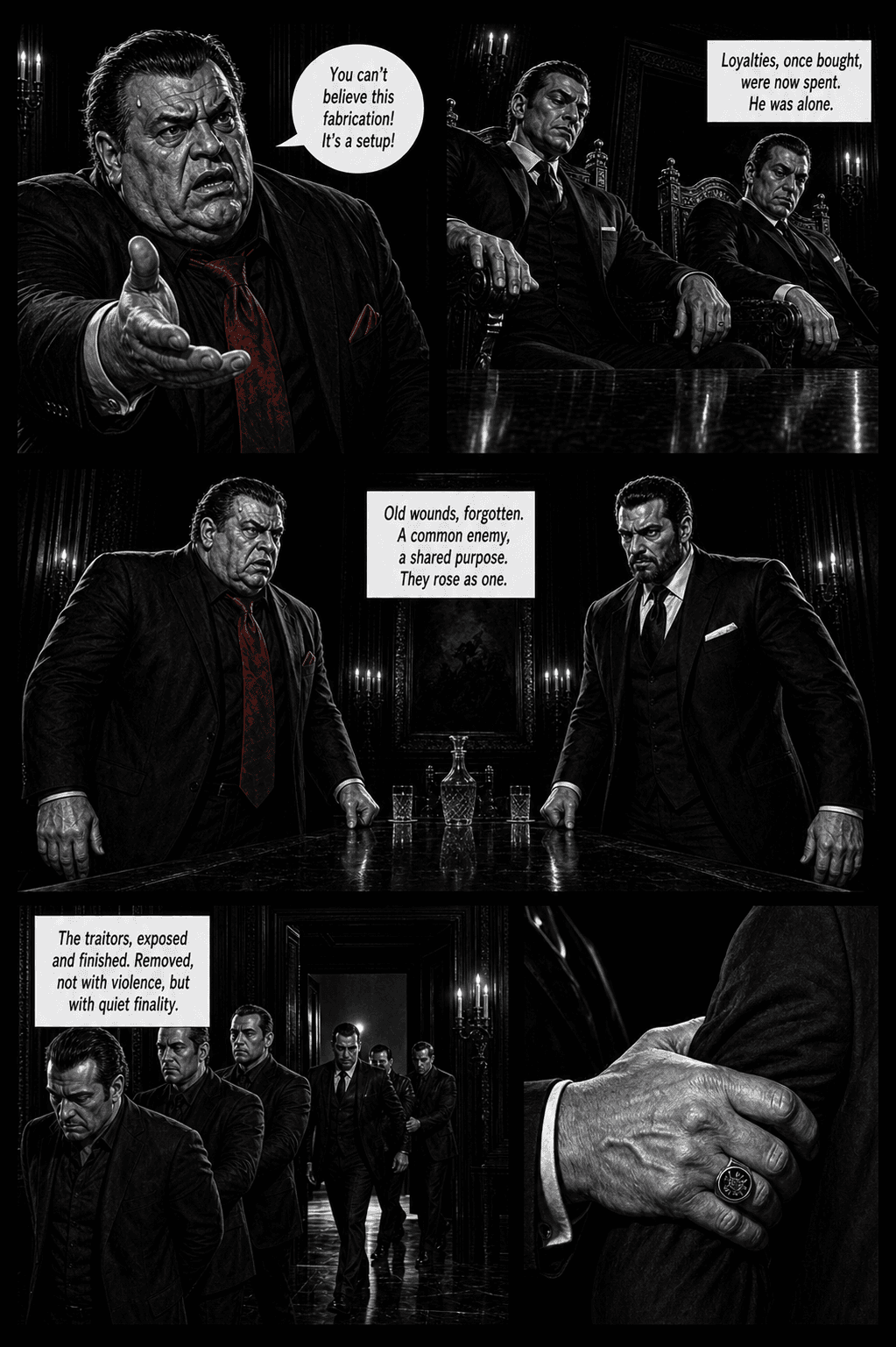 Going Somewhere?, page 4 of 9, Crimson Noir style
