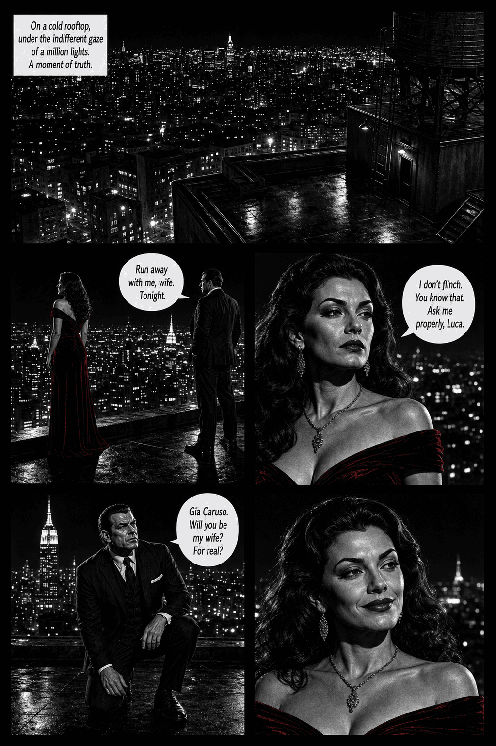 Going Somewhere?, page 6 of 9, Crimson Noir style