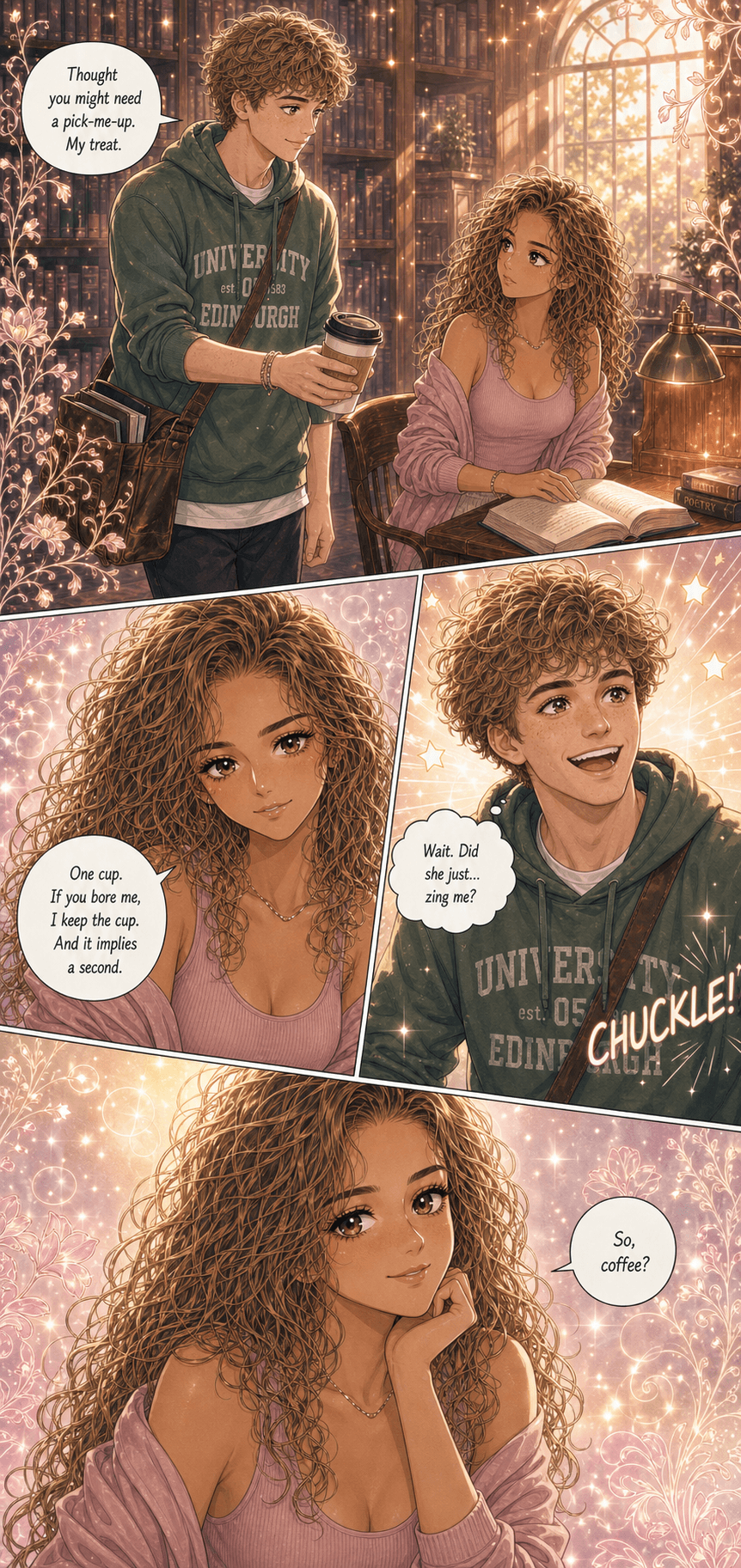 The Ghost of Room 9, page 6 of 9, Shojo style