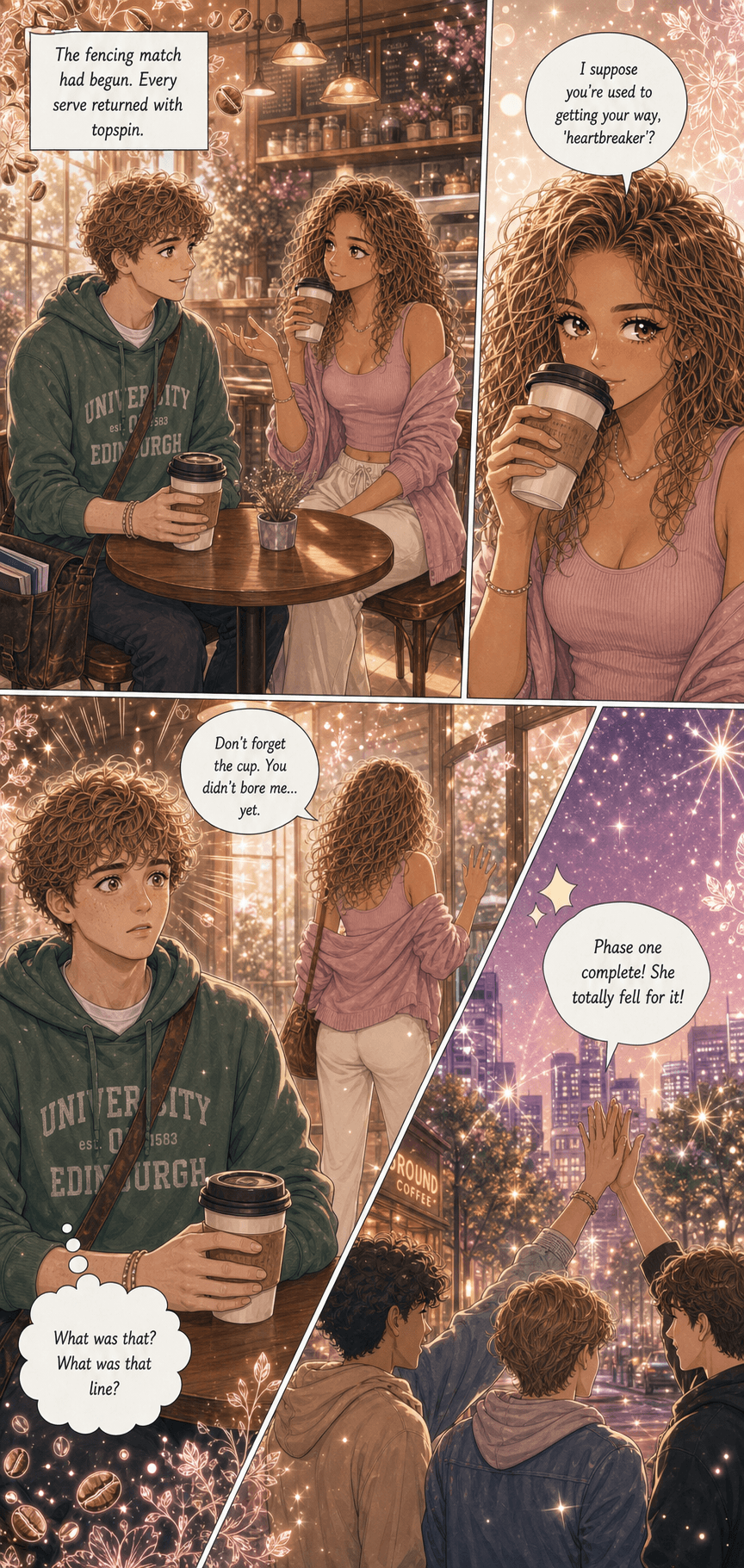The Ghost of Room 9, page 7 of 9, Shojo style