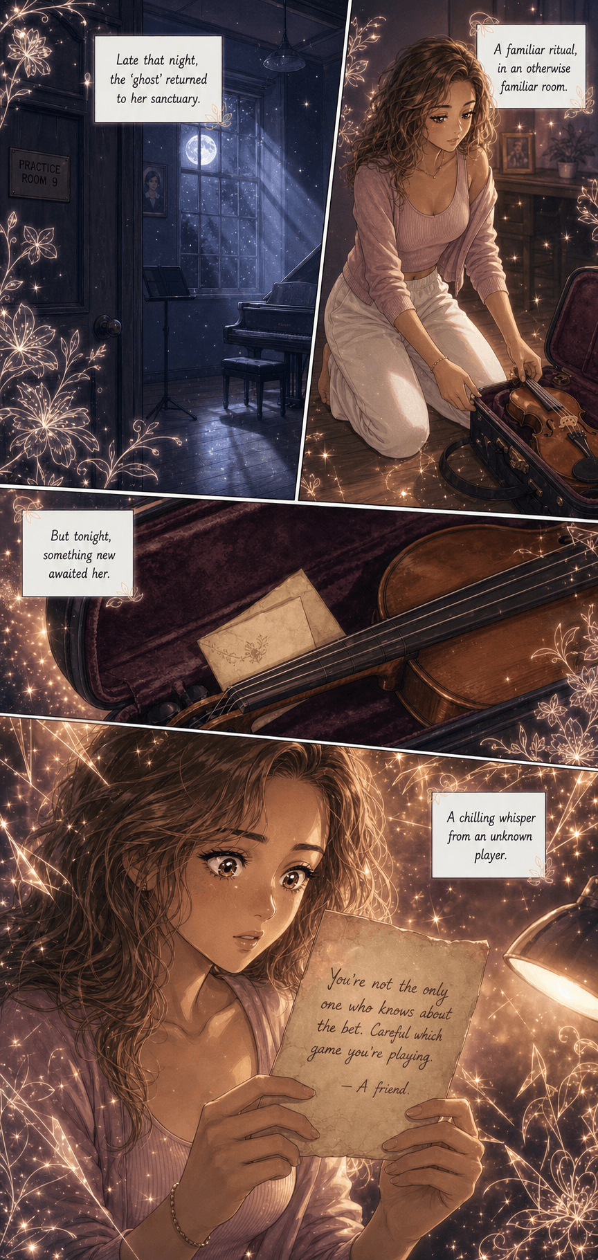 The Ghost of Room 9, page 9 of 9, Shojo style