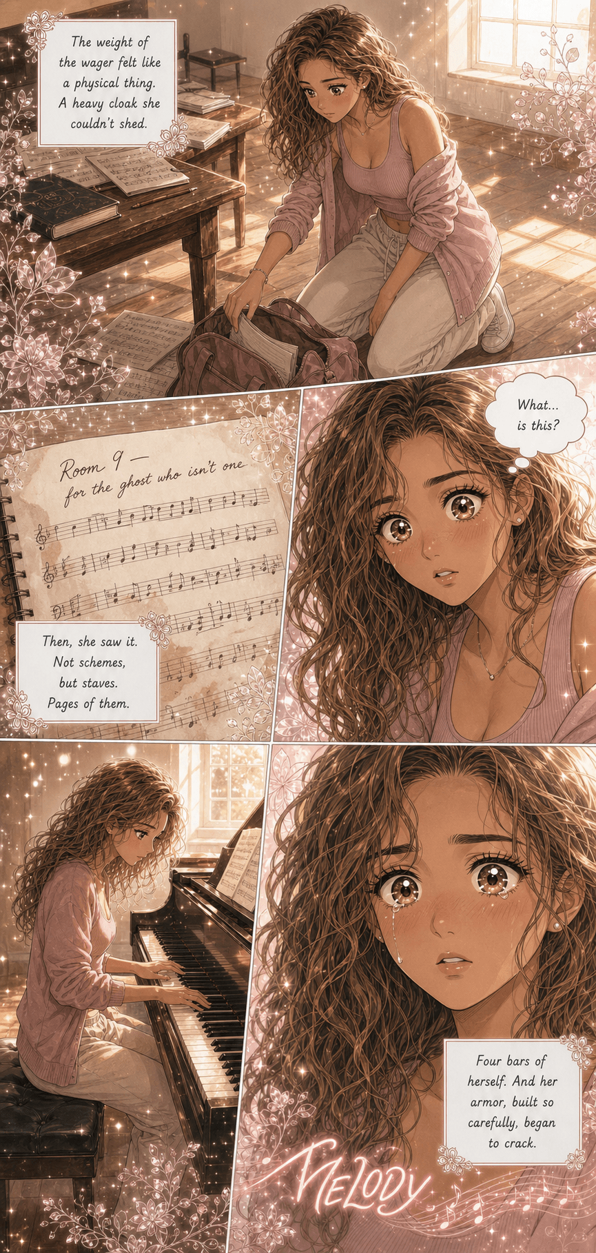 The Podium, page 1 of 8, Shojo style