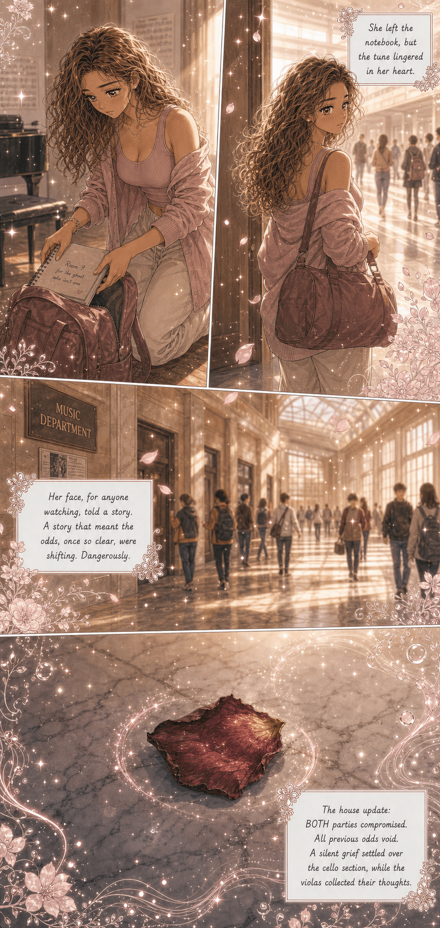 The Podium, page 2 of 8, Shojo style