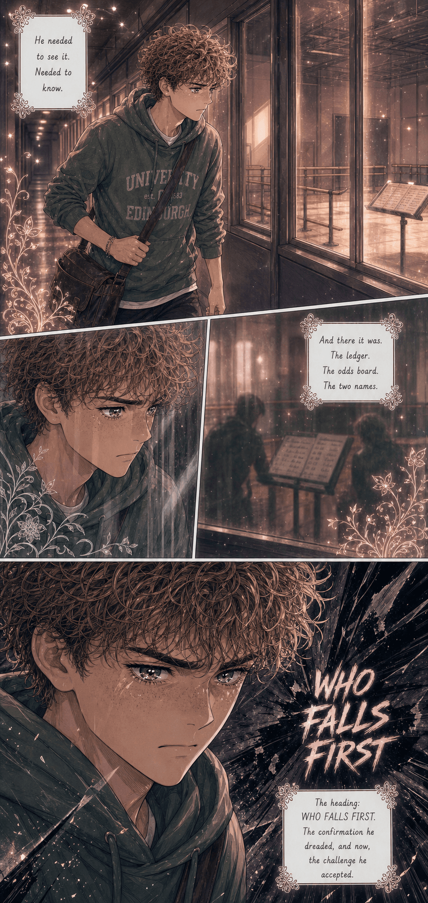 The Podium, page 5 of 8, Shojo style