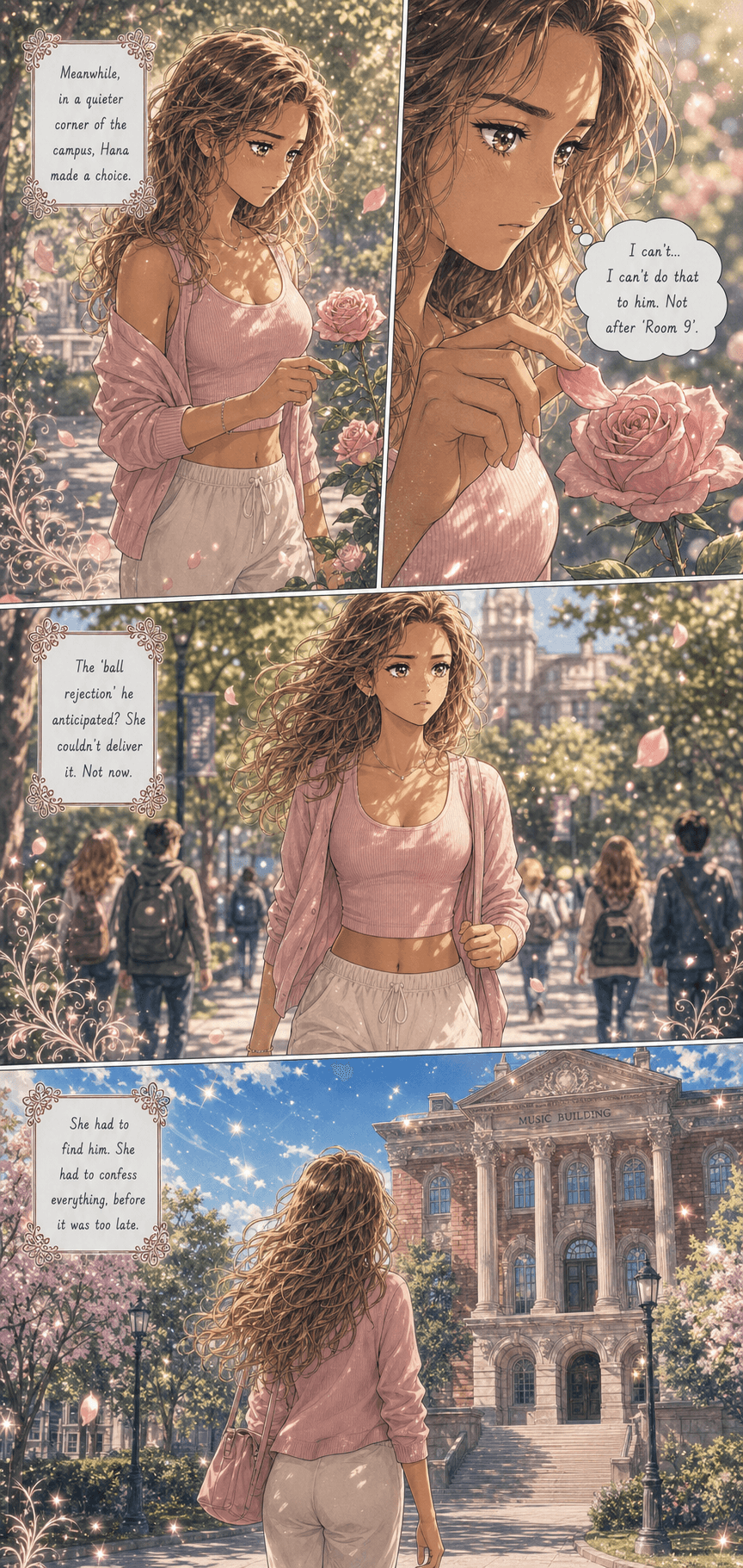 The Podium, page 6 of 8, Shojo style